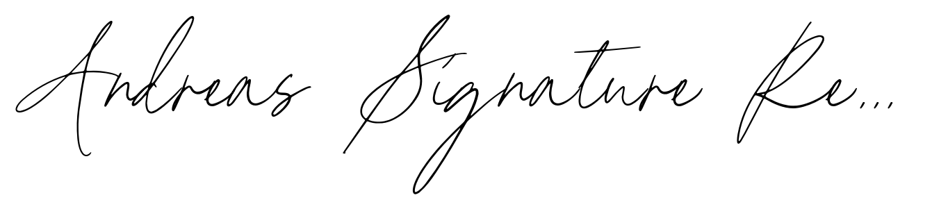 Andreas Signature Regular